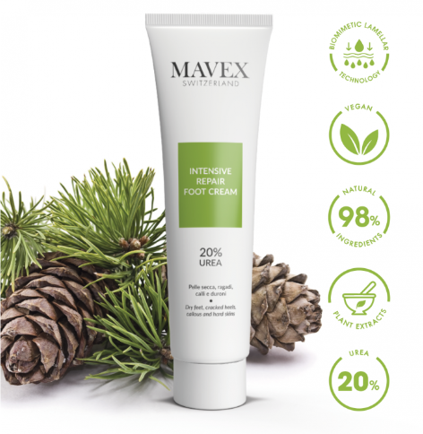 Intensive repair foot cream